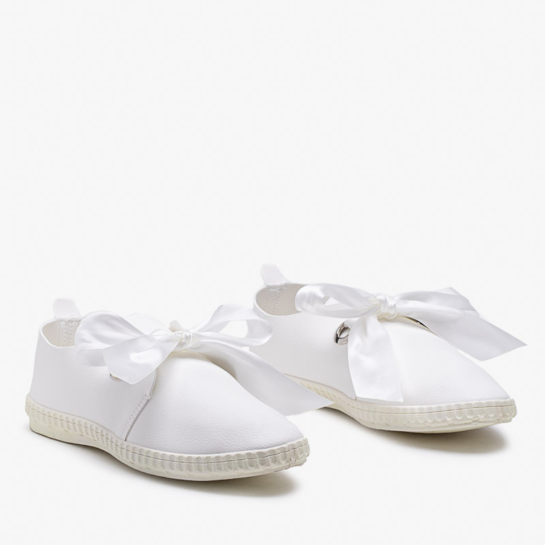 OUTLET Baskets blanches pour femme à enfiler Samhu - Footwear