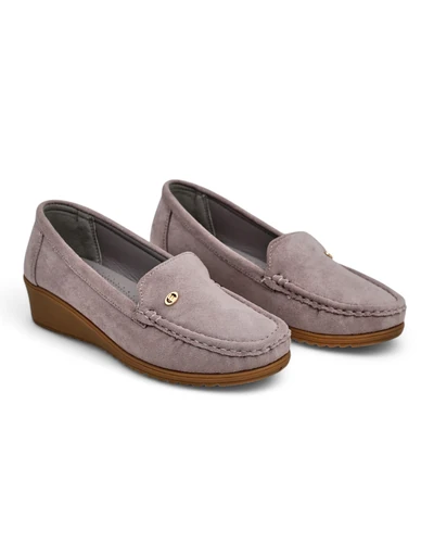 Mocassins Royalfashion pour femmes sur un petit talon Lepolt