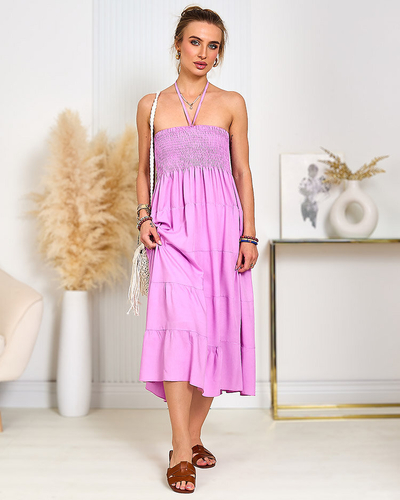Royalfashion Robe midi pour femme