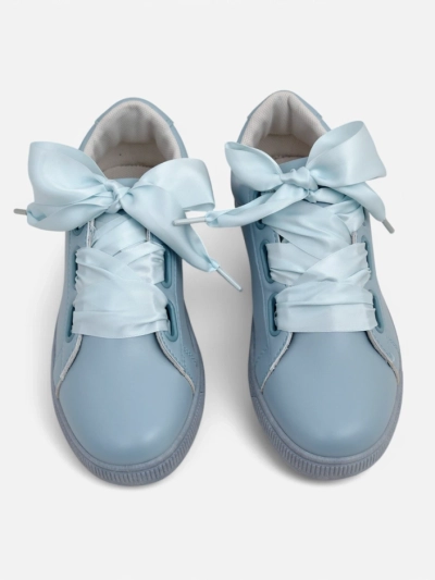 Royalfashion Baskets en éco-cuir pour femmes avec lacets décoratifs Etti