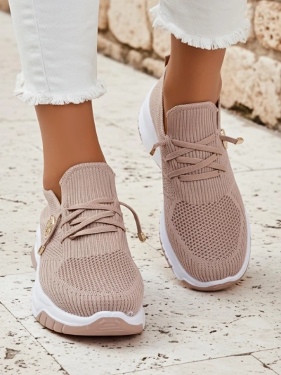 Royalfashion Slip-on chaussures de sport en tissu pour femmes Teletta