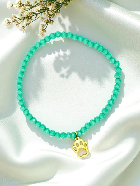 Royalfashion Bracelet pour femme avec un pendentif en forme de patte