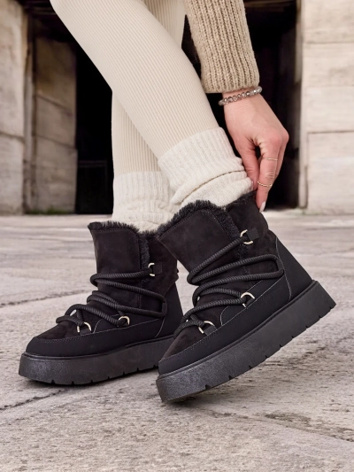 Bottes de neige à lacets pour femmes Royalfashion Liloz