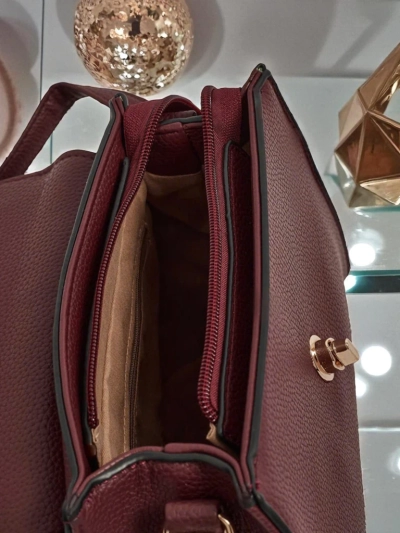 Sac à main Domina Elegante Bordo