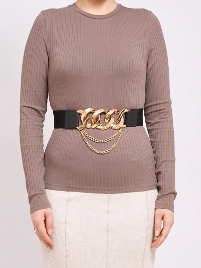 Large ceinture élastique pour femme