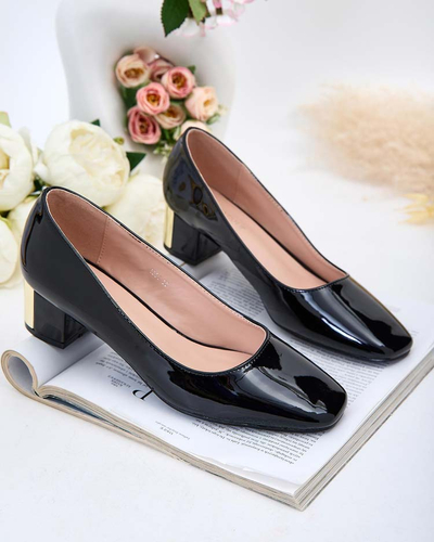 Royalfashion Escarpins bas à talon aiguille pour femme Eless