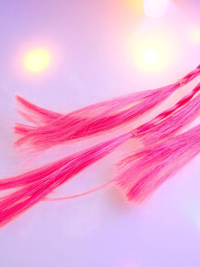 Royalfashion Tresses à clipser sur un élastique