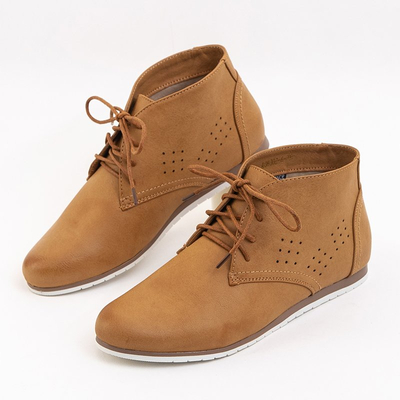 OUTLET Chaussures femme camel élégantes Foster - Footwear
