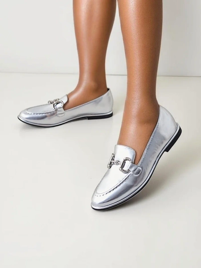Royalfashion Mocassins pour femmes Metalla
