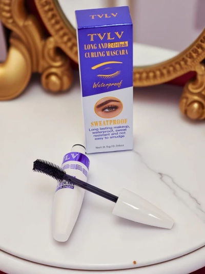 Mascara waterproof – recourbe et allonge les cils, tenue 24H