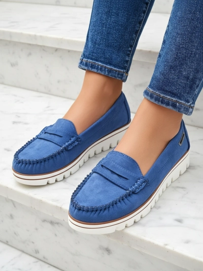 Mocassins en éco-suède Royalfashion pour femmes Bellisse