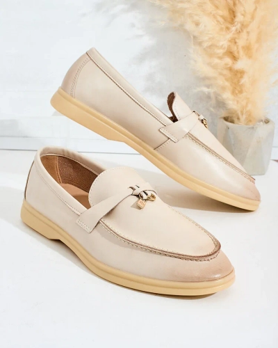 Royalfashion Élégants mocassins pour femme Leosi