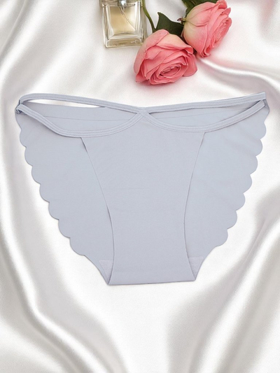 Royalfashion Culotte femme découpée au laser avec brides décoratives Edge Chic