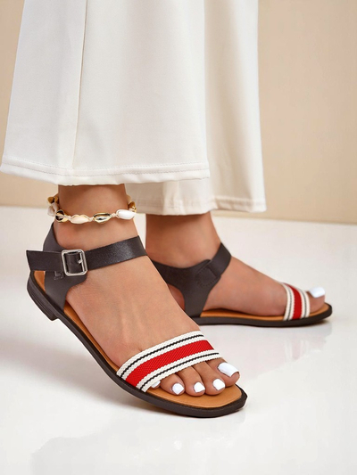 Royalfashion Sandales plates femmes Naya