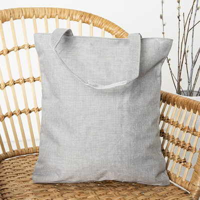 Sac à bandoulière gris pour femme avec impression et inscriptions - Sacs à main