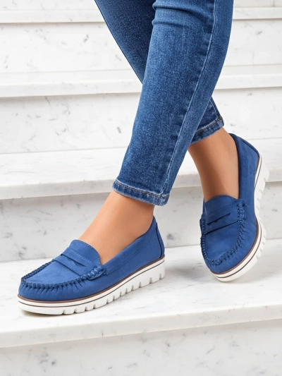 Mocassins en éco-suède Royalfashion pour femmes Bellisse
