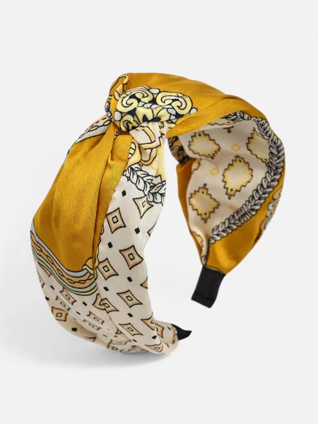 Royalfashion Bandeau pour femmes style foulard avec imprimé élégant