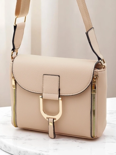 Royalfashion Petit sac à main pour femme en cuir écologique Noli Chic