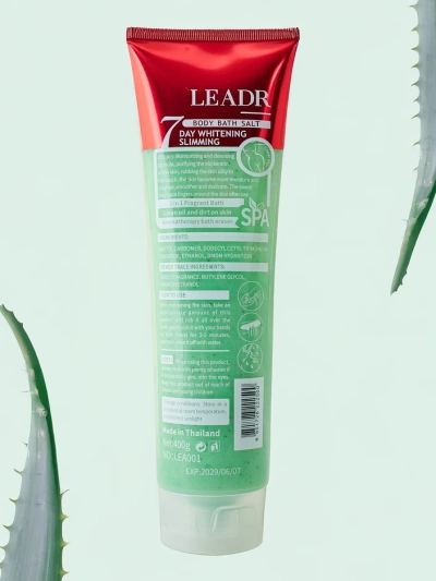 Sel de bain naturel à l'aloe vera 400g