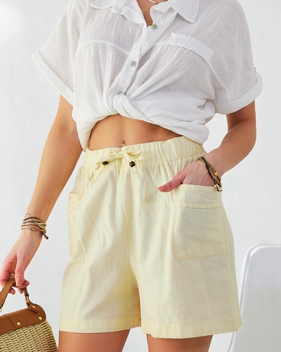Royalfashion Shorts en coton pour femmes