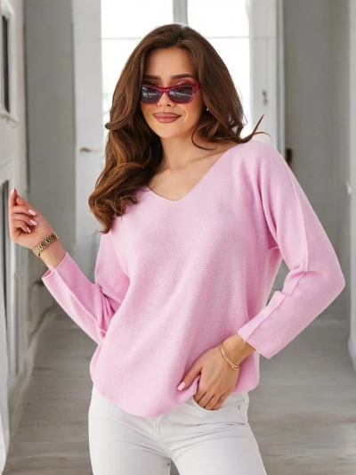 Royalfashion Pull fin en viscose pour femmes