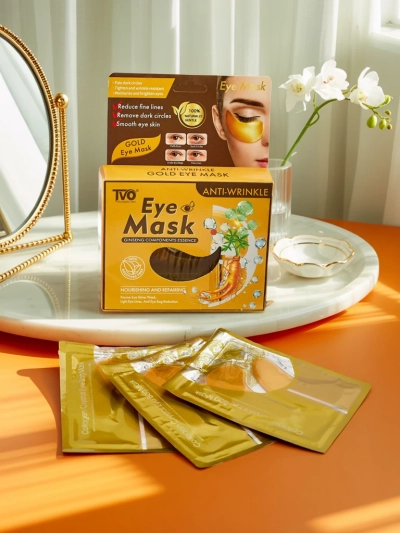Patchs pour les yeux en gel doré au collagène