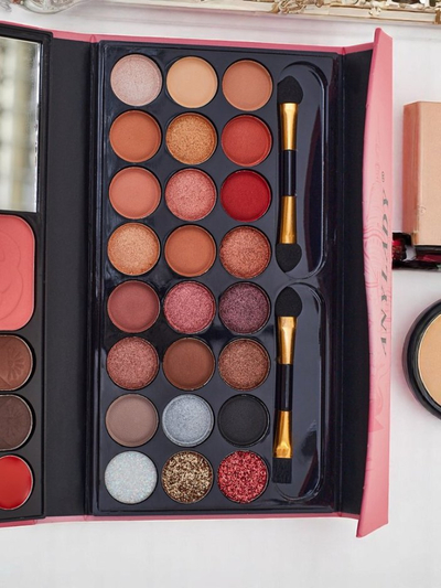 Palette de maquillage compacte ANYLADY – fards à paupières, contouring, lèvres 33 teintes