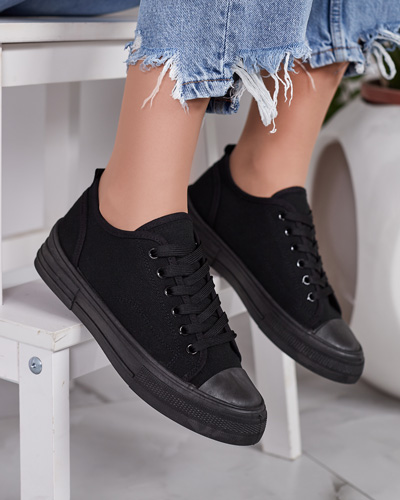 Royalfashion Baskets classiques à lacets pour femme Seleas