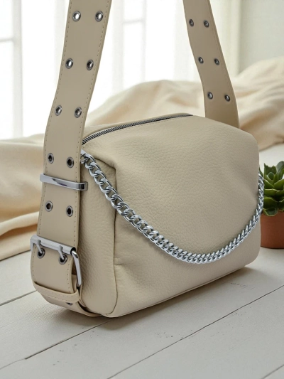 Royalfashion Petit sac à main pour femme en cuir écologique Ivy Grace