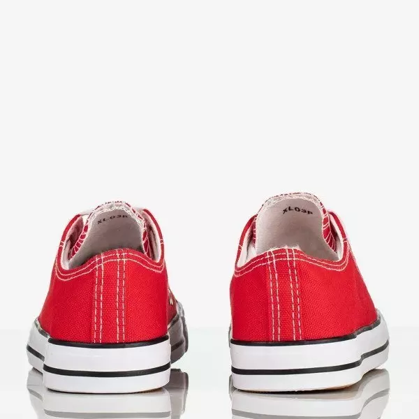 OUTLET Baskets femme Noenoes rouges - Chaussures