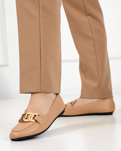 OUTLET Mocassins nude femme Melukia - Footwear