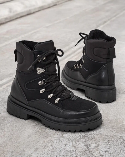 Bottes de neige pour femmes Royalfashion à lacets Sololi