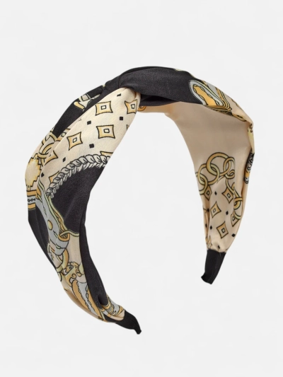Royalfashion Bandeau pour femmes style foulard avec imprimé élégant