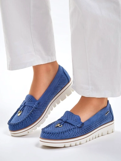 Royalfashion Mocassins découpés pour femmes Elissas