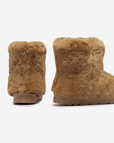 Bottes de neige pour femmes de couleur camel Ottola- Footwear