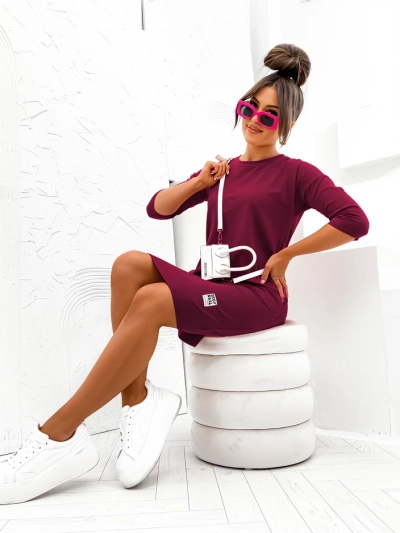 Robe en tissu mini Royalfashion pour femmes