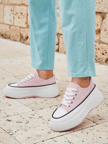 Royalfashion Baskets à plateforme pour femmes Beemes