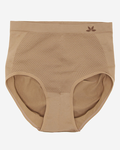 Culotte gainante femme marron clair - Sous-vêtements