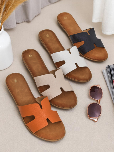 Chaussons pour femme Royalfashion, semelle plate, style décontracté