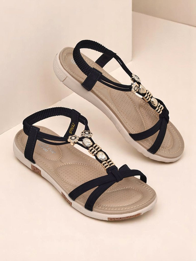 Sandales embellies pour femmes Royalfashion Veve
