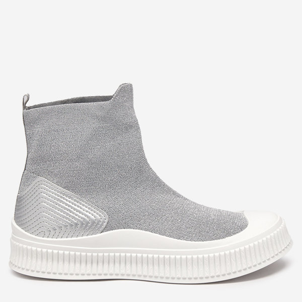 OUTLET Argent Baskets Bejoko pour femme - Chaussures