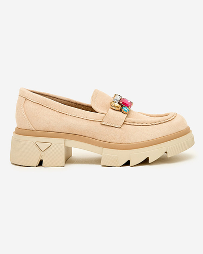 Royalfashion Mokassins avec pierres colorées Sariner