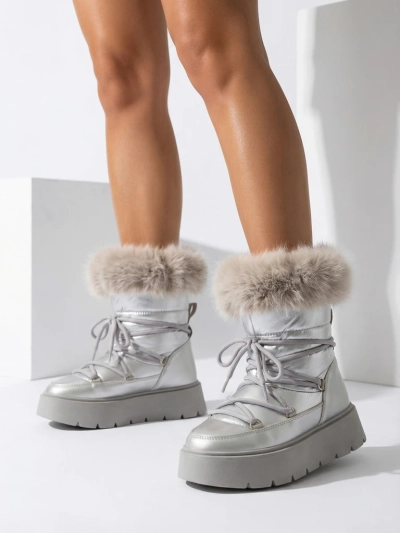 Royalfashion Bottes de neige pour femmes Melioz