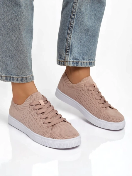 Sneakers pour femmes Royalfashion Calista Rosa - chaussures roses pour le printemps et l'été