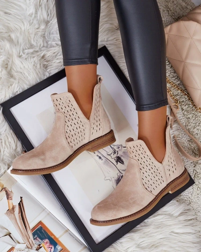 Royalfashion Bottes eko en daim Ovilla pour femme