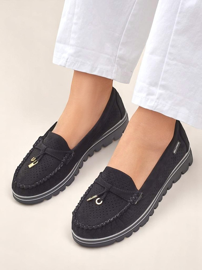 Mocassins à lacets pour femmes Royalfashion Elissas