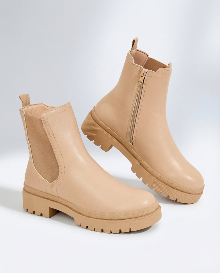 Royalfashion Bottes Dovivas en cuir eko pour femme
