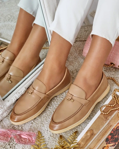 Royalfashion Élégants mocassins pour femme Leosi