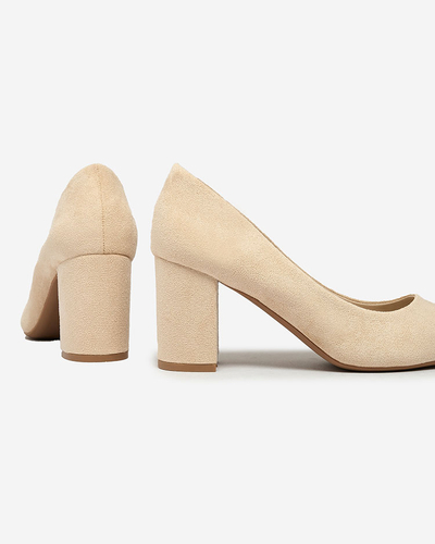 Royalfashion Escarpins Apessta en suédine écologique pour femme