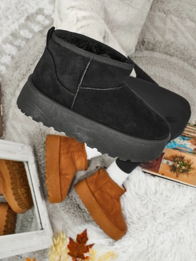 Bottes courtes de style bottes de neige pour femmes Vespera